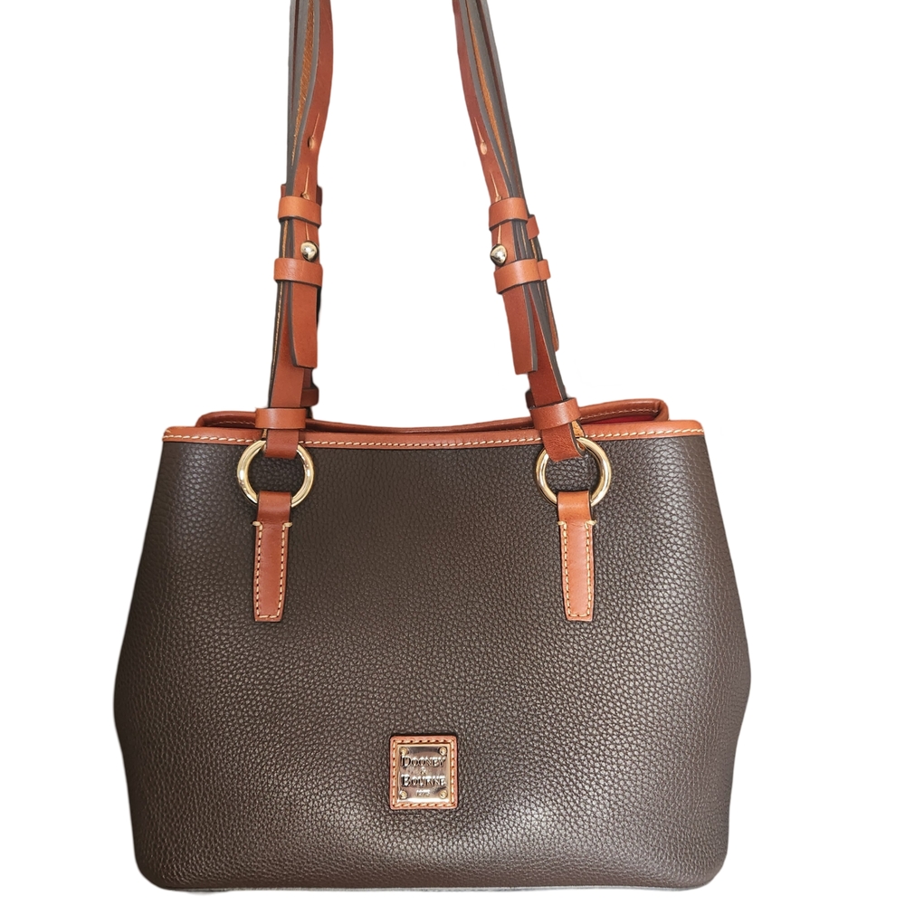 Dooney & Bourke Pebble Grain Small Briana With Pouch - Picture 2 of 8